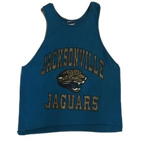 Jacksonville Jaguars Oversized Tank Top Sz L